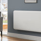 Reina Odet Horizontal Electric Ceramic Core WiFi Radiator - 500 x 990mm - White - welovecouk
