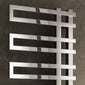Reina Pietra Vertical Designer Heated Towel Rail - 1100 x 530mm - Chrome - welovecouk