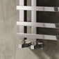 Reina Pietra Vertical Designer Heated Towel Rail - 1100 x 530mm - Chrome - welovecouk