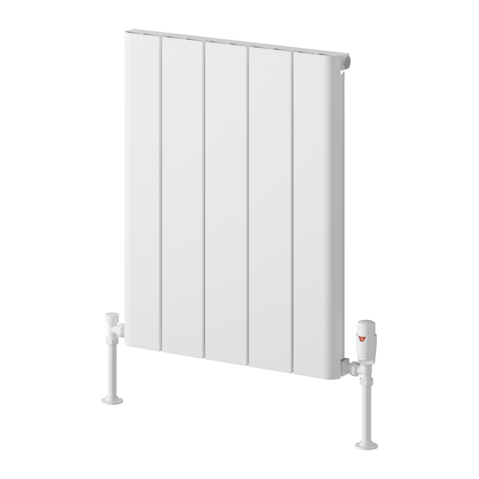  Reina Resia Horizontal Aluminium Radiator - 600 x 470mm - White