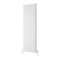 Reina Resia Vertical Aluminium Radiator - 1800 x 565mm - White - welovecouk