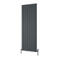 Reina Resia Vertical Aluminium Radiator - 1800 x 660mm - Anthracite - welovecouk