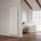 Reina Resia Vertical Aluminium Radiator - 1800 x 660mm - White - welovecouk