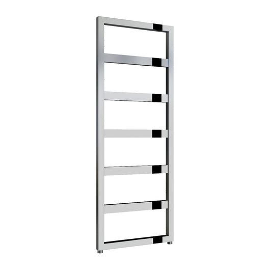  Reina Rezzo Vertical Designer Heated Towel Rail - 1100 x 450 - Chrome