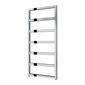Reina Rezzo Vertical Designer Heated Towel Rail - 1100 x 550mm - Chrome