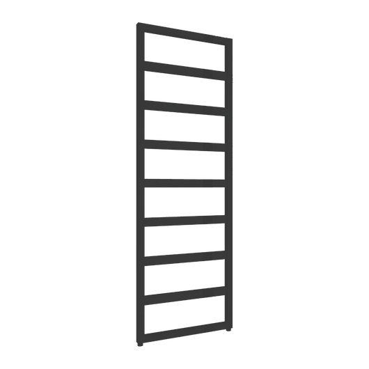  Reina Rezzo Vertical Designer Heated Towel Rail - 1460 x 550mm - Black
