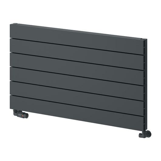  Reina Rienza Horizontal Aluminium Radiator - 565 x 1000mm - Anthracite