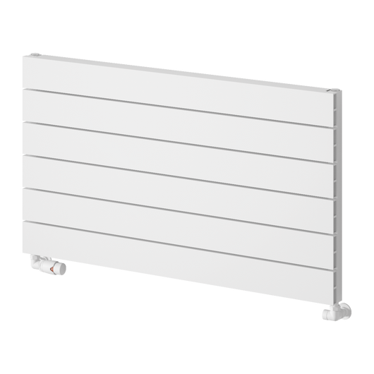  Reina Rienza Horizontal Aluminium Radiator - 565 x 1000mm - White