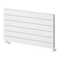 Reina Rienza Horizontal Aluminium Radiator - 565 x 1000mm - White - welovecouk