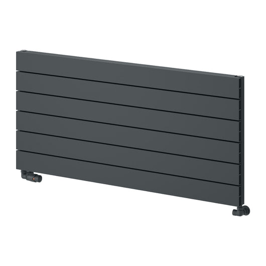  Reina Rienza Horizontal Aluminium Radiator - 565 x 1200mm - Anthracite