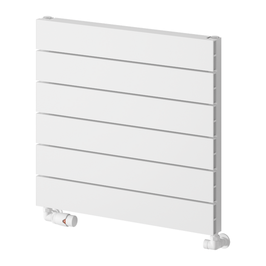  Reina Rienza Horizontal Aluminium Radiator - 565 x 600mm - White