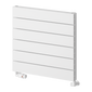 Reina Rienza Horizontal Aluminium Radiator - 565 x 600mm - White - welovecouk