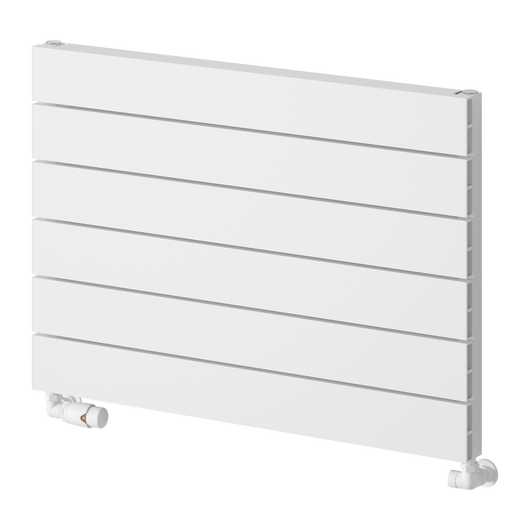  Reina Rienza Horizontal Aluminium Radiator - 565 x 800mm - White