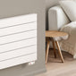 Reina Rienza Horizontal Aluminium Radiator - 565 x 1400mm - White - welovecouk