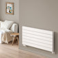 Reina Rienza Horizontal Aluminium Radiator - 565 x 1400mm - White - welovecouk