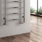 Reina Savio Designer Heated Towel Rail - Polished Stainless Steel - Various Size Available