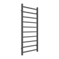 Reina Serena 1200 x 500 Square Tube Anthracite Designer Heated Towel Rail