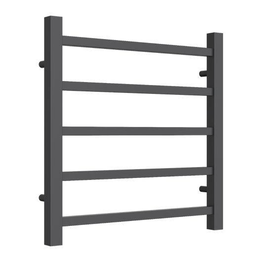  Reina Serena 500 x 500 Square Tube Anthracite Designer Heated Towel Rail
