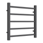 Reina Serena 500 x 500 Square Tube Anthracite Designer Heated Towel Rail