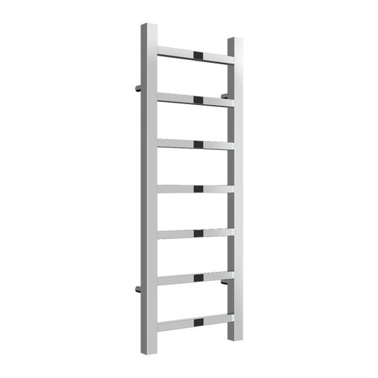  Reina Serena Square Tube Designer 800 x 300 Heated Towel Rail Chrome