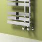 Reina Sesia Vertical Designer Heated Towel Rail - Chrome - Various Sizes Available