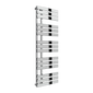 Reina Sesia Vertical Designer Heated Towel Rail - Chrome - Various Sizes Available