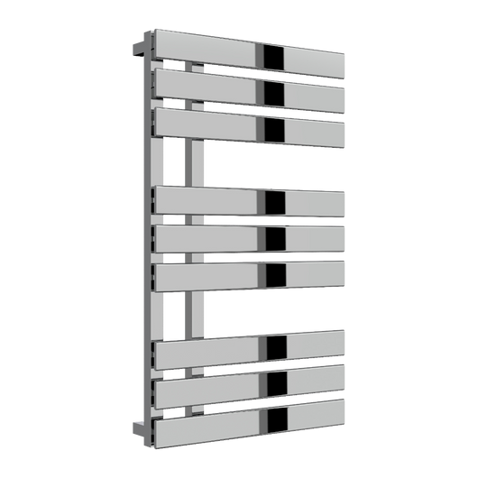  Reina Sesia Vertical Designer Heated Towel Rail - Chrome - Various Sizes Available