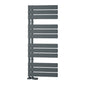 Reina Vada Vertical Aluminium Towel Rail - Anthracite - Various Sizes Available