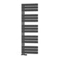 Reina Vada Vertical Aluminium Towel Rail - 1510 x 500mm - Anthracite - welovecouk