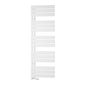 Reina Vada Vertical Aluminium Towel Rail - 1510 x 500mm - White - welovecouk