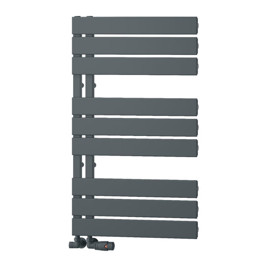  Reina Vada Vertical Aluminium Towel Rail - Anthracite - Various Sizes Available