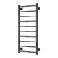 Reina Velino Vertical Stainless Steel Electric Radiator - 1200 x 500mm - Gun Metal