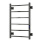 Reina Velino Vertical Stainless Steel Electric Radiator - 800 x 500mm - Gun Metal