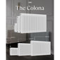 Reina Colona Horizontal Traditional Column Radiator - Anthracite - Various Sizes Available