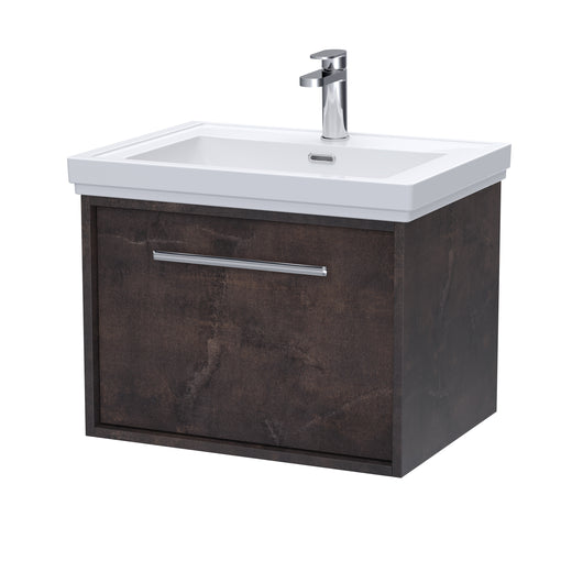  BC Designs Roseburn Wall Hung Vanity Unit 800mm - Metallic Slate