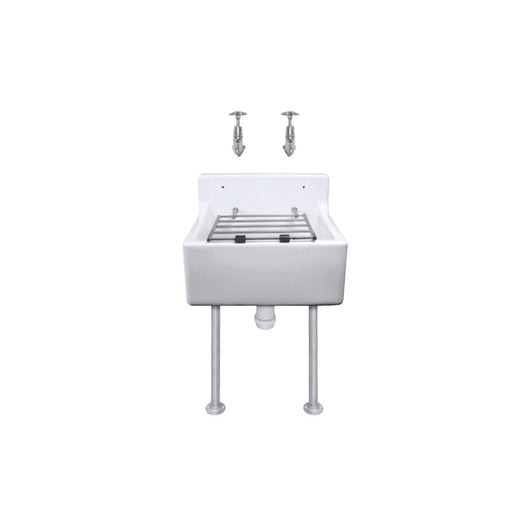  Shaws 460x380x205x355mm Cleaners Sink - welovecouk