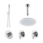 2 Outlet Arvan Double Bundle With Stop Taps - Chrome