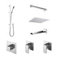 3 Outlet Windon Bundle With Stop Tap & Diverter - Chrome