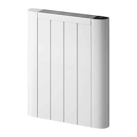  Reina Serre Horizontal Aluminium Panel Heater Electric WiFi Radiator - 580 x 480mm - White