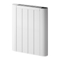 Reina Serre Horizontal Aluminium Panel Heater Electric WiFi Radiator - 580 x 480mm - White - welovecouk