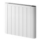 Reina Serre Horizontal Aluminium Panel Heater Electric WiFi Radiator - 580 x 640mm - White - welovecouk