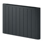 Reina Serre Horizontal Aluminium Panel Heater Electric WiFi Radiator - 580 x 800mm - Anthracite - welovecouk