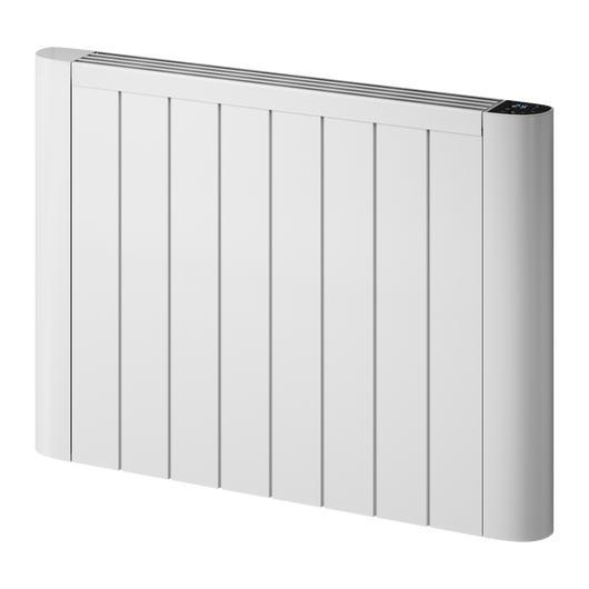  Reina Serre Horizontal Aluminium Panel Heater Electric WiFi Radiator - 580 x 800mm - White