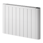 Reina Serre Horizontal Aluminium Panel Heater Electric WiFi Radiator - 580 x 800mm - White - welovecouk