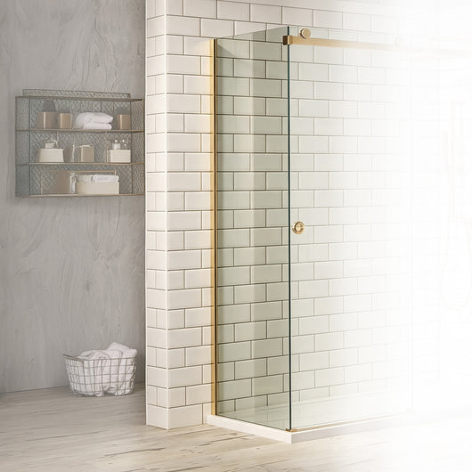  Sphere Slider Side Panel 900mm – BrushedBrass
