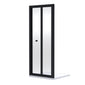 Rene 700mm Bi-Fold Matt Black Shower Door - 4mm Glass