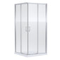 ShowerWorx 1900 x 900mm Corner Entry Shower Enclosure - Chrome