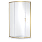 Nuie Rene 1900mm x 900mm Single Entry Quadrant - Brushed Brass