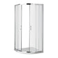 Crystalline 800mm Quadrant Shower Enclosure Close Coupled Bathroom Suite