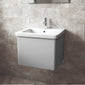 RAK Resort 550mm Single Drawer Basin Unit & Basin - Matt Stone